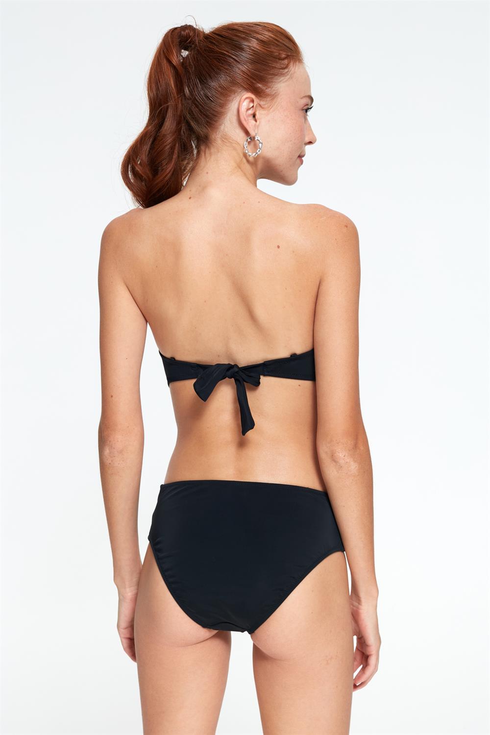 Pierre Cardin Straplez Kaplı Bikini Takım 217311 Siyah