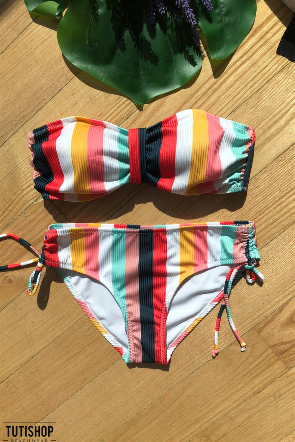 Pierre Cardin Soft Straplez Bikini Takım Desenli 227327