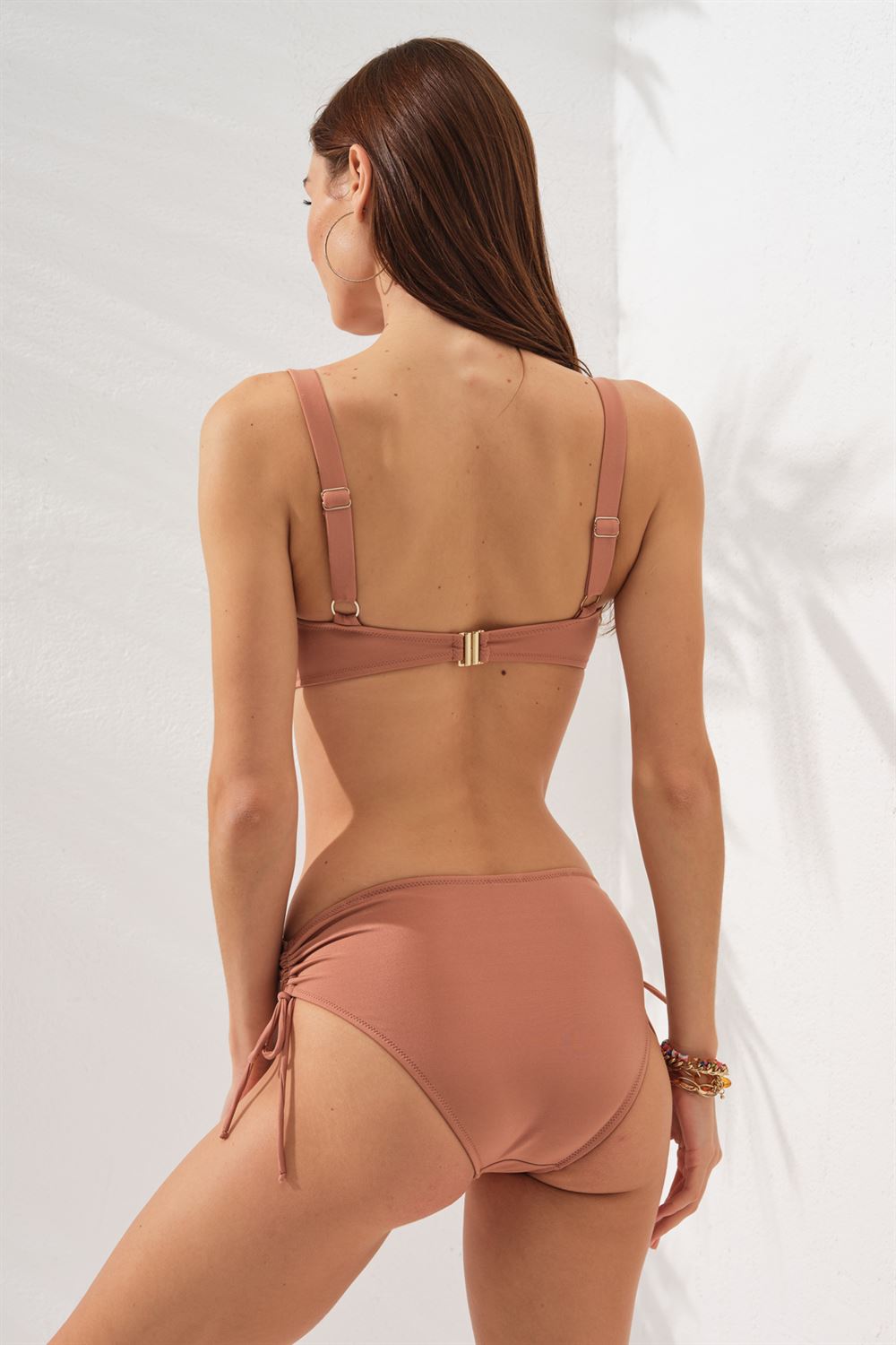 Pierre Cardin Rhode Bantlı Toparlayıcı Bikini Takım Bronz 231237