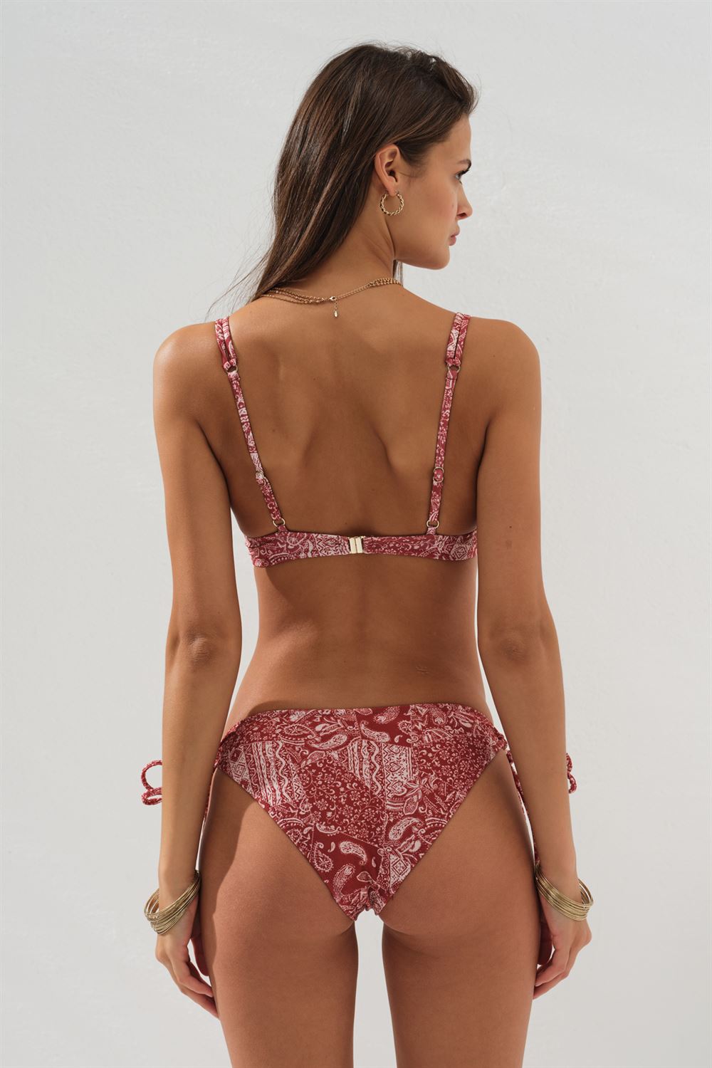Pierre Cardin Double Dolgulu Bikini Takım Bohemian 231205-D
